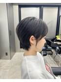 ショートカットショートレイヤー20代30代40代50代前髪ありウルフ