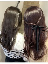 バズ(BUZZ) お出かけ前簡単ヘアアレンジ＊