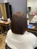 アルター(aL ter)&nbsp;ボブ×ベージュ【アルター鎌取店　今吉】