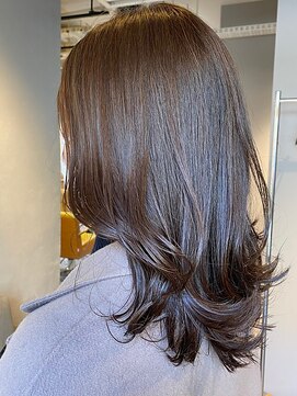 ミズチャーム(Ms.CHARM) 透明感マットブラウン