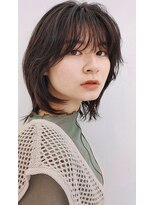 メゾンブラン アヴェダ(Maison Blanc AVEDA) 柔らかい毛流れのマッシュウルフ