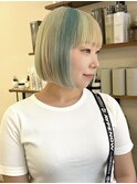【soso 伊勢田】ミニボブ【横浜/ブリーチ】