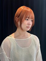 ジルスタジオ(JILL STUDIO) JILL STUDIO ショート/ミニボブ/オレンジ