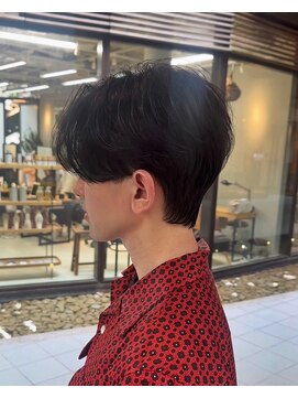 シティ(CITY) センターパート ダウンパーマ 表参道