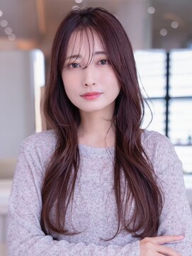 メゾンバイハバナ(maison by HAVANA) 20代30代大人かわいいセミディ韓国姫カットレイヤーシアカラー