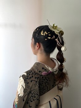 レノックス Lenoxの写真/結婚式お呼ばれ・成人式、卒業式など一生に一度の晴れ舞台はプロの技術で最高の思い出へ♪メイクまで可能◎