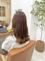 ティエル(TieLu)&nbsp;オレンジベージュ×ゆるふわ×外国人風