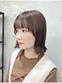 大人かわいいボブ