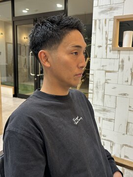 ヘアガーデン オフ(hair garden off) ミドルフェード/メンズショート/フェード/メンズベリーショート