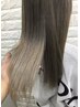 【髪への負担少なく柔らか&艶サラ】カット+酸性ストレート+TOKIOTr_￥21000