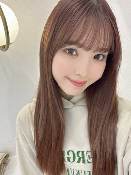 アンククロス 青山店(ANKH CROSS) 透明感チョコレートブラウン/うる艶ストレート