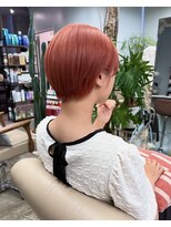 ウーフ(U-fu)&nbsp;夏カラー/ショートヘア/まるみショート/ハイトーンショート