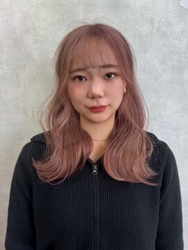 ベル(belle) ピンクベージュ