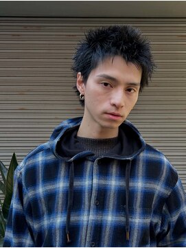 ヒュージ 表参道(huge) スパイキーショート/刈り上げなし/メンズカット/メンズ