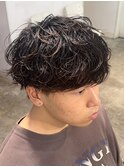 テテ風シャドウパーマ_シオン
