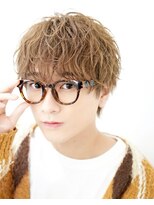 オーシャントーキョー 心斎橋(OCEAN TOKYO WEST)&nbsp;波巻きパーマツイストスパイラルパーマセンターパートウルフ