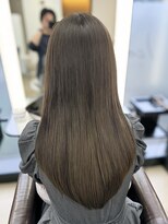 イコ 表参道原宿(ico)&nbsp;【秋冬おすすめ】 オリーブグレー × LAケラチントリートメント