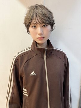 ソソ(soso) 【soso 伊勢田】黒髪カタログ/クラゲヘアー/オリーブグレー