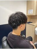 【セット簡単】刈り上げツイスパマッシュ 銀座 理容室