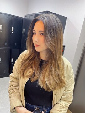 フラッグ ヘアー 天神西通り店(Flag HAIR) グラデーションカラー