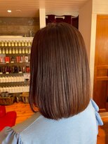 DAMANI 表参道 髪質改善/ヘッドスパ/ハイライト/白髪染め/白髪ぼかし/縮毛矯正&nbsp;似合わせカット/ミディアムレイヤーカット[表参道駅]