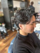 ヘアーワークス ボナ(HAIR WORKS bona.) メンズ センター ビジネスヘア