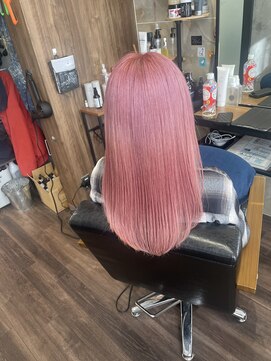 ラル(Lull) 【シアーピンク×髪質改善】個室美容室/マンツーマン/お子様同伴