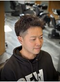 ビジネスマン　ビジネスカット　メンズショート　新潟市床屋　