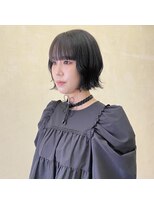 インサイドアウト(IN SIDE OUT+)&nbsp;ボブ / 切りっぱなしボブ / ゆる巻きボブ【IN SIDE OUT＋】