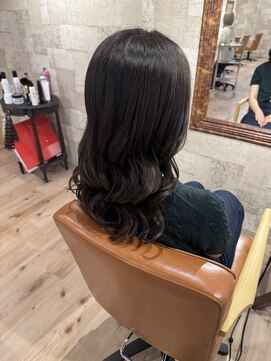 ヘアサロン アプリ(hair salon APPLI) オリーブブラウン