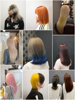 デイフレーム(Day FRAME)の写真/トリートメントカラーへのこだわり☆質感重視のカラーだからこそ色落ちまでデザインを楽しめる◎