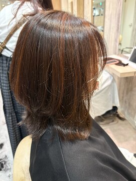 エヌアンドエー せんげん台店(N&A) 顔周りカットで小顔魅せ◎軽やかレイヤーボブ