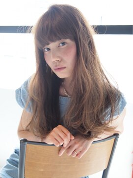 ナヌーク シブヤ(nanuk shibuya) 大人ガーリー◇◇厚めバングなロングヘア◇