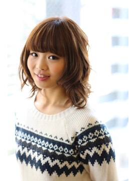 ヘアサロン ピーノ(hair salon Pi no) 重めバングカール