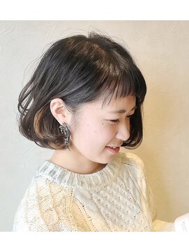 ヘアーシエスタ ルッチ(hair siesta. Rucci) アシメボブ×インナーカラー