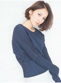 脱力系ボブ