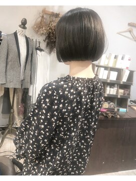 ヘアーアンドアトリエ マール(Hair&Atelier Marl) 【Marl】シンプルなカットラインのボブスタイルです♪