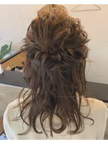 ヘアーデザイン リーム(Hair Design Rm.)&nbsp;ハーフアップアレンジ