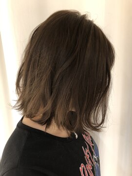 エイト 溝の口店(EIGHT) 【EIGHT溝の口】お客様スタイル_デザインカラー_切りっぱなし