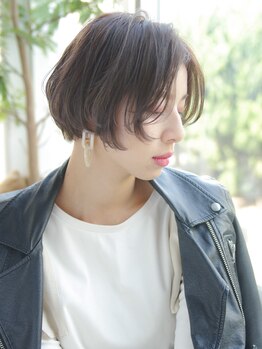 ヘアーアンドネイル キ アンティ(Hair&Nail Ki anty)の写真/【大人女性の支持率◎】毎日のスタイリングも再現性抜群!360°綺麗なフォルムで立体感のある大人ショートに