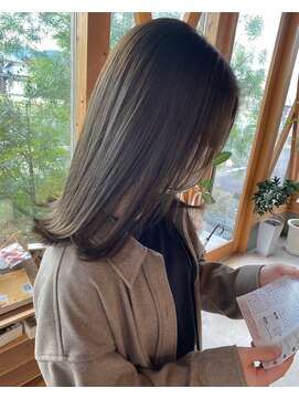 シエル ヘアーズ ボウ グループ(Ciel hairs beau gloup) オリーブ