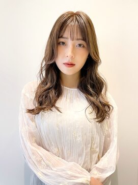 ケーツー エム 京都ラクエ(k-two emu) 王道ブラウンカラー*韓国風巻き*もみれ毛*後れ毛*前髪カット