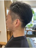 刈り上げツーブロック メンズビジネスベリーショート