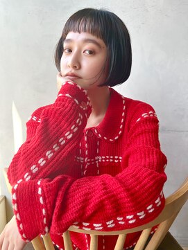 アンアミ キチジョウジ(Un ami Kichijoji) 眉上バングミニボブ　○堀越太真樹