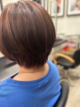 フレンズ 平岡店(friend's) 【札幌平岡 オシャレ丸みショート】 木村美菜子