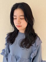 コテ巻き風パーマデジタルパーマニュアンスパーマロングパーマ