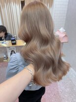 ロンド レア 天神大名店(Lond Le’a)&nbsp;ダブルカラー/インナーカラー/イヤリングカラー/ミルクティ/大名