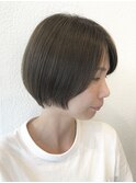 大人可愛いふんわりショートボブ/20代30代40代