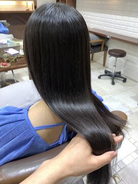 フラット 千葉(Flat.) 艶髪!髪質改善ストレート【千葉/千葉駅/髪質改善】