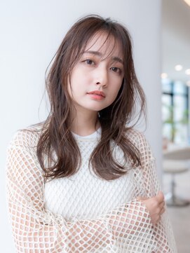 エースハバナ 渋谷(1 HAVANA) 20代30代大人かわいいシルキーベージュ小顔レイヤーカット